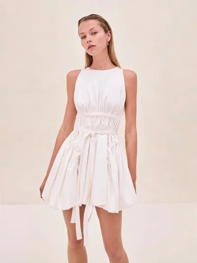 Alexis Lidiane Dress In White