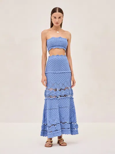 Alexis Lily Top In Blue