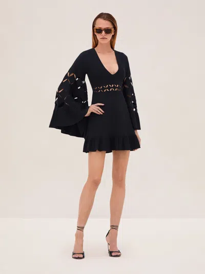 Alexis Linden Dress In Black