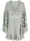 Alexis Linden Mini Dress In Green