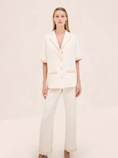 Alexis Lio Top In White