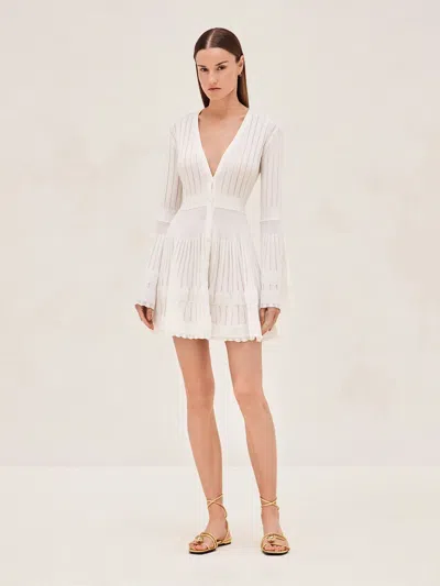 Alexis Lolie Dress In White
