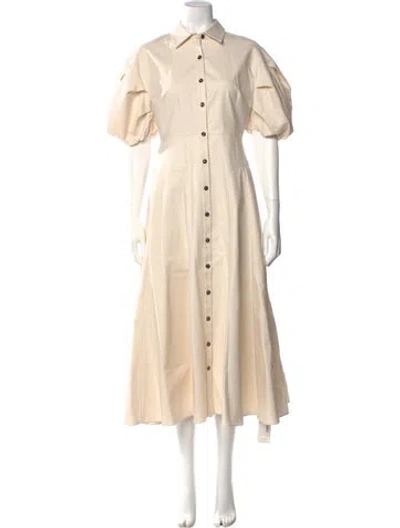 Pre-owned Alexis Long Dress W/ Tags In Neutral