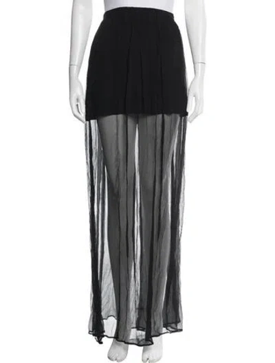 Pre-owned Alexis Long Skirt In Multicolor