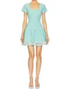 Alexis Lorie Mini Dress In Blue In Blue