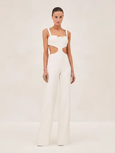 Alexis Lukas Jumpsuit In White