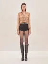 Alexis Luzia Top In Fawn