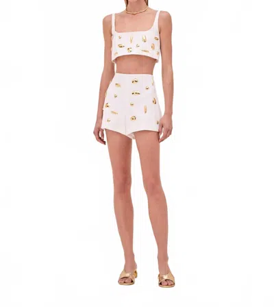 Alexis Lya Top In White