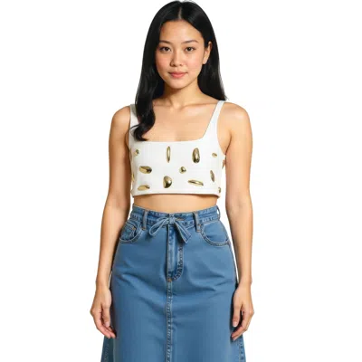 Alexis Lya Top In White