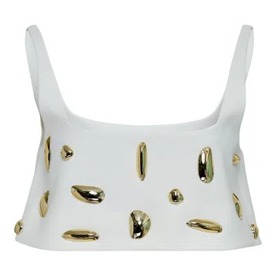 Alexis Lya Top In White
