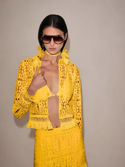 Alexis Lyra Top In Yellow