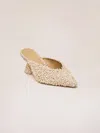 Alexis Madeline Mule In Nat/off White