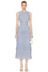 Alexis Madie Dress In Cerulean
