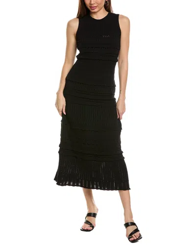 Alexis Madie Midi Dress In Black