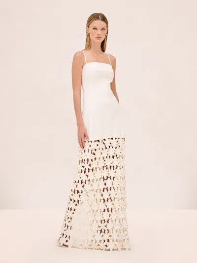 Alexis Magdalena Dress In White