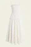 Alexis Maitland Midi Dress In White