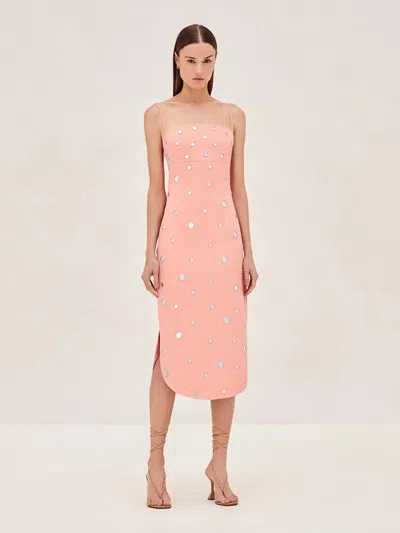 Alexis Malia Dress In Salmon