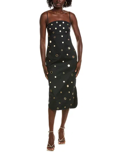 Alexis Malia Midi Dress In Black