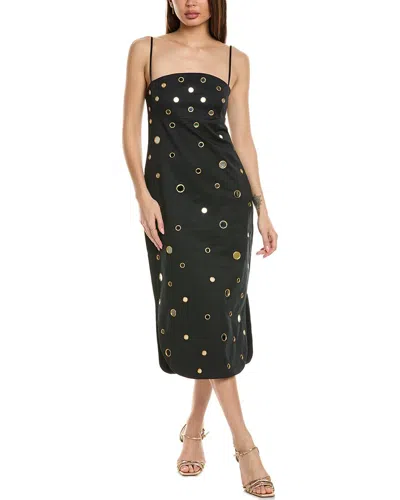 Alexis Malia Midi Dress In Black