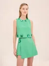 Alexis Maree Top In Green