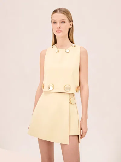 Alexis Maree Top In Yellow