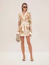 Alexis Marek Dress In Desert Sand
