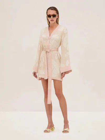 Alexis Marek Dress In Pearl White