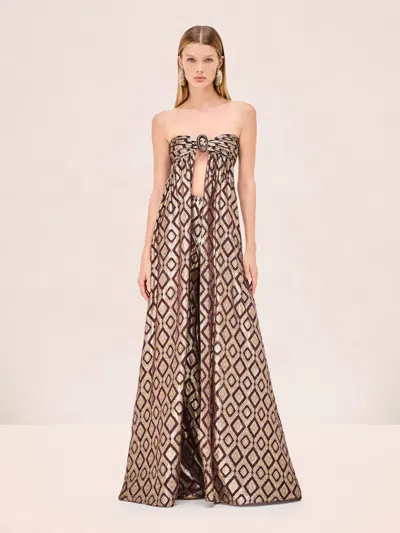 Alexis Maxine Pant In Brown