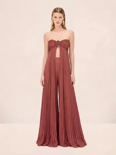 Alexis Maxine Pant In Brown