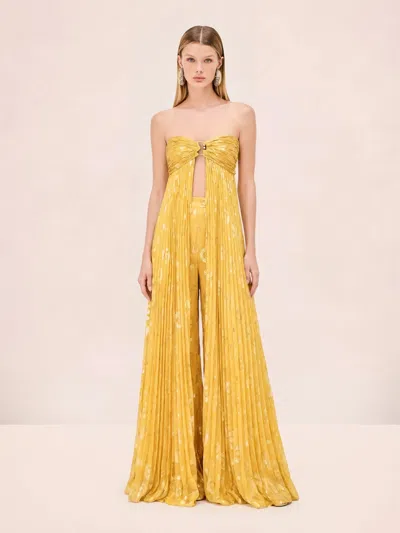 Alexis Maxine Pant In Yellow