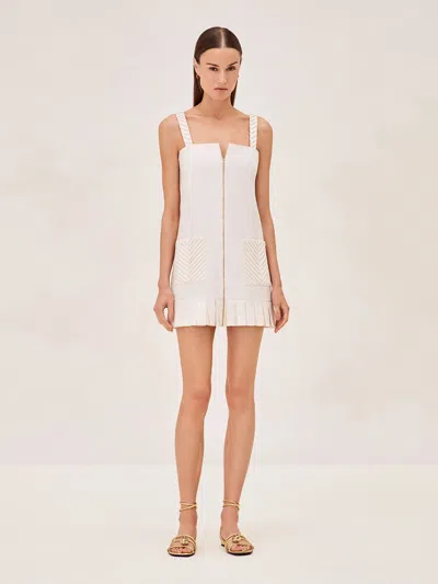 Alexis Meza Dress In Ivory