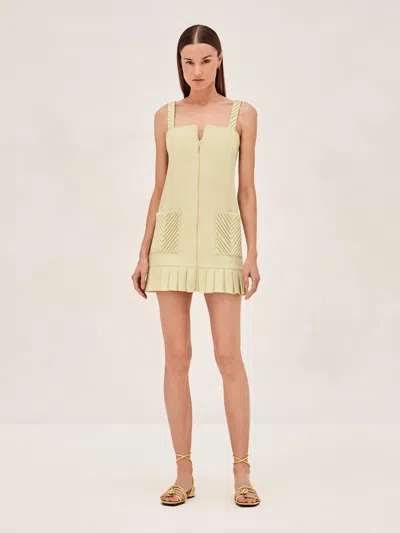 Alexis Meza Dress In Light Green