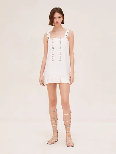Alexis Micaela Dress In White