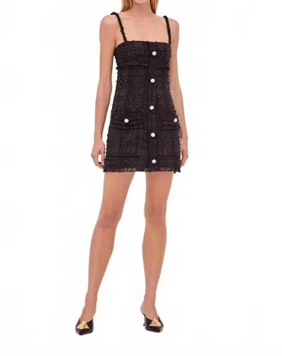 Alexis Michel Mini Dress In Black