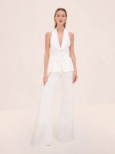 Alexis Micoli Vest In White