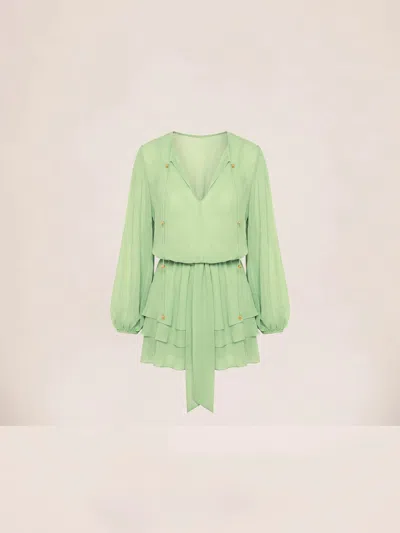 Alexis Milosia Dress In Pistachio