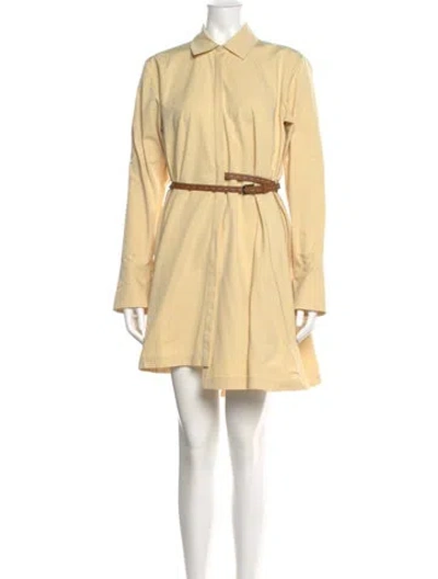 Pre-owned Alexis Mini Dress W/ Tags In Yellow