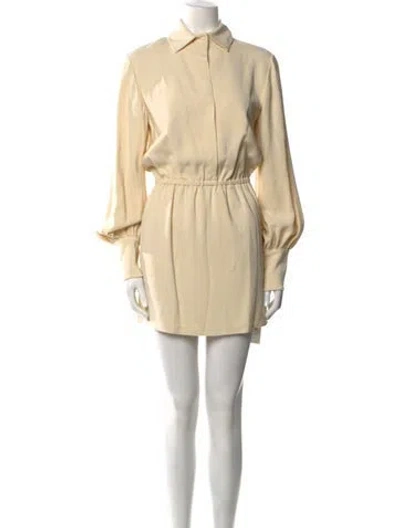 Pre-owned Alexis Mini Dress W/ Tags In Yellow