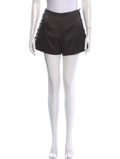Pre-owned Alexis Mini Shorts In Black