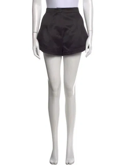Pre-owned Alexis Mini Shorts In Black