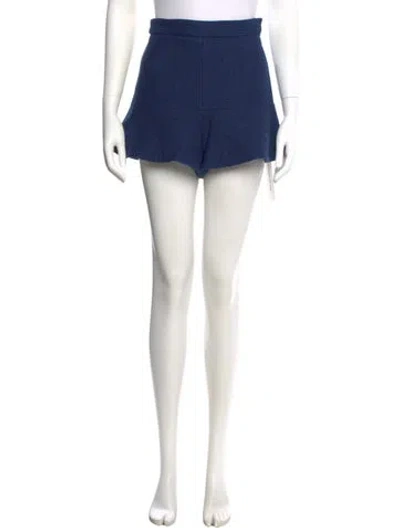 Pre-owned Alexis Mini Shorts In Blue