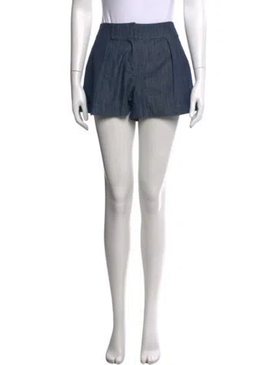 Pre-owned Alexis Mini Shorts In Blue