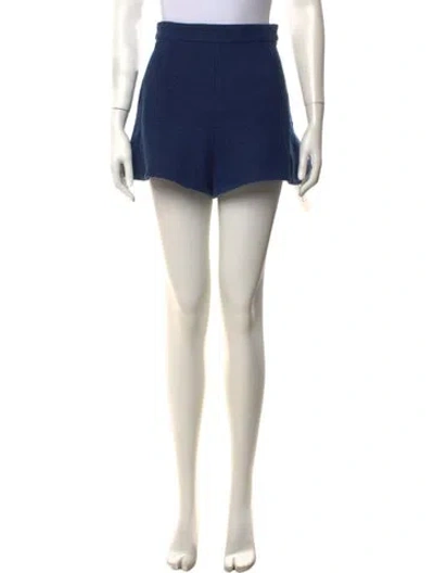 Pre-owned Alexis Mini Shorts In Blue