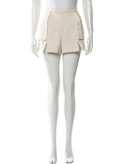 Pre-owned Alexis Mini Shorts In Neutral
