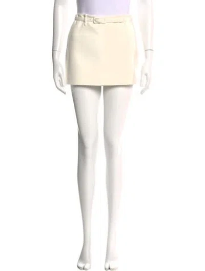 Pre-owned Alexis Mini Shorts In Neutral