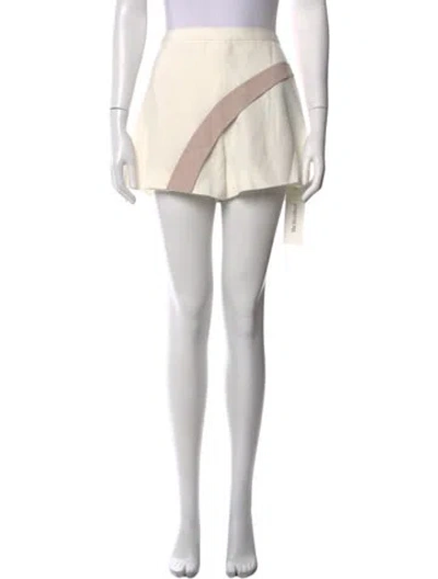 Pre-owned Alexis Mini Shorts In Neutrals