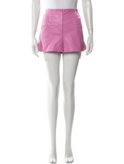 Pre-owned Alexis Mini Shorts In Pink