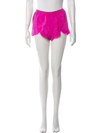Pre-owned Alexis Mini Shorts In Pink