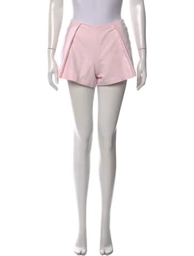 Pre-owned Alexis Mini Shorts In Pink