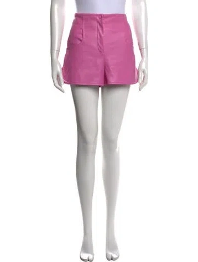 Pre-owned Alexis Mini Shorts In Pink